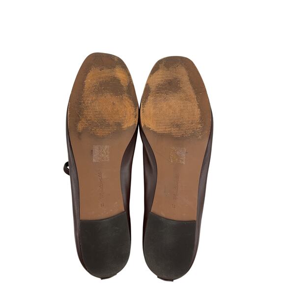 Madewell Classic Brown Greta Ballet Flat Size 11 - Picture 6 of 6